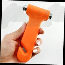 차량용 비상 망치 탈출망치 긴급탈출 도구 차유리깨는 도구, 1개, 상세페이지 참조