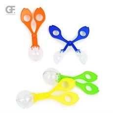 굿포머스 포충 집게 14cm 가위형집게, 연두