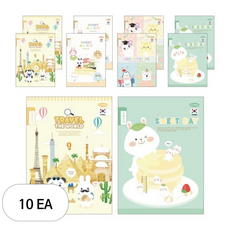 펜피아 초등 로얄노트 6칸쓰기, 10개, 랜덤발송