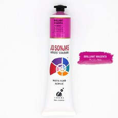 조소냐 아크릴물감 브릴리언트마젠타 032, 1개, 75ml