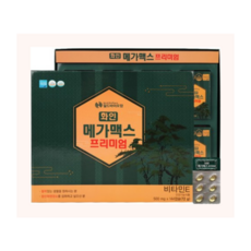 항산화 작용 송침유 화인 메가맥스 프리미엄 72일분, 144정, 1박스