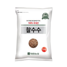 대한농산 국산 찰수수 5kg, 1개