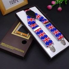 DIAN DIAN 男士背帶 彈性加寬肩帶