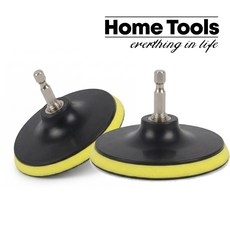 그라인더 샌딩패드 드릴샌딩기 125mm (5인치) 1+1 백업패드 전동드릴 사포 패드 어댑터포함, 1개