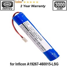 Inficon A19267-460015-LSG 배터리 용 3.6V-D-TEK 냉매 누출과 완벽하게 호환 EAC-460015-003 712-700-G1, [01] 옵션1