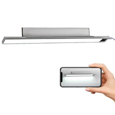 【XINGMU 興沐】AA級護眼台燈 USB插電款 壁掛學習台燈 學習專用宿舍書桌燈 護視力閱讀燈, 白色80公分