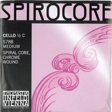 SPIROCORE 첼로 현 1/2 사이즈 C선 S788