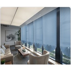 블라인드 클립이 있는 임시 및 휴대용 빛 여과 주름 종이 쉐이드 로마 얼룩말 커튼 쉬운 설치