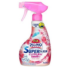 Kao 花王 BATH MAGIC CLEAN 超強泡沫噴霧浴室清潔劑 玫瑰香氛, 1個, 350ml