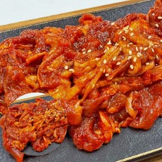 오리주물럭 오리불고기 300g 캠핑요리 오리불고기반찬 특제고추장양념오리고기, 1개