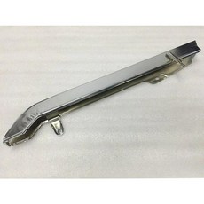 오토바이 체인 박스 보호 커버, 1개, 1. Chrome