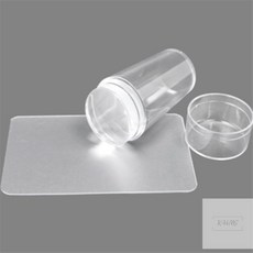 경희의마실 네일 스탬핑 도구세트 스크레퍼, 1개, 투명, 여성용