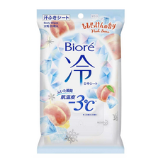 비오레 냉각 티슈 복숭아 비누향 20장, 1개