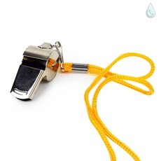 꿈꾸는비 스포츠 경기용 호각 메탈 교통정리호르라기