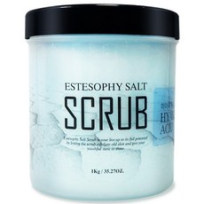 에스테소피 솔트 바디 스크럽, 1kg, 1개