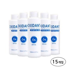 엘라드 옥시던트 헤어컬러 크림 산화제 6% 20vol 5개, 15개, 150ml