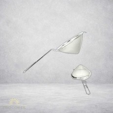 스텐 기름 거름망 고깔 중형 스테인리스 영업용 건지기 19cm 1개