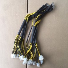 1200W 1600W 출력 와이어 Bitmain Antminer APW7 APW3 PSU L3 D3 용 새로운 6 핀 PCIE 전원 커넥터, 1개
