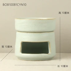 수제 왁스 멜트 버너 모던 세라믹 에센셜 오일 버너 독특한 티라이트 왁스 워머(건식 연소는 지원하지 않음, 05 010