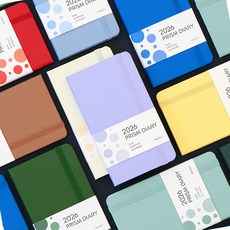 2026 먼슬리 월간 플래너 빠른배송 스티커세트 필사 노트만들기, 산토리니