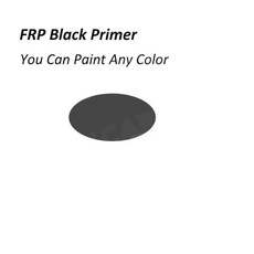 그란 쿠페 액티브 투어러 루프 샤크핀 안테나 커버 스티커 장식 드라이 카본 파이버, 3. FRP Black Primer