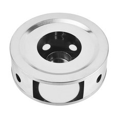 티라이트 홀더 원형 찻주전자 스탠드 캔들 베이스로 내구성이 뛰어난 가정용 선물로 간편하게 사용할 수 있는 스테인리스 스틸 티 워머, C