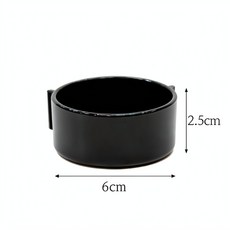 ADSA 爬蟲飼養盒, 6cm*2.5cm餵食盆 適合大號及以上飼養盒, 1個