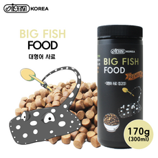이스타 대형어 사료 침강성 170g, 300ml, 1개