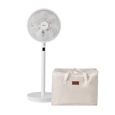 (한일) 26년 신제품 AI 트랜디 써큘레이터 BBF-AI12 전용보관가방 홈쇼핑 히트 상품 가정용 선풍기 사무용 선풍기, BBF-AI12W 크림