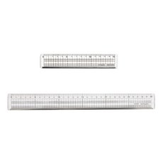 모닝글로리 30cm 컷팅 방안자 + 15cm 컷팅 방안자, 1세트