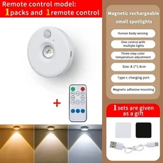 LED 야간 조명 모션 센서 USB 충전식 야간 캐비닛 조명 주방 계단 무선 LED 옷장 조명, 03 1PCS, 03 1PCS, 1개
