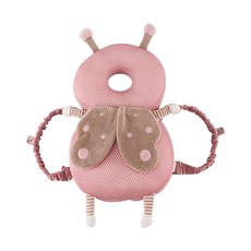 雪倫小舖寶寶學步防摔枕夏款透氣頭部防撞保護墊, 透氣天使蝶, 1個