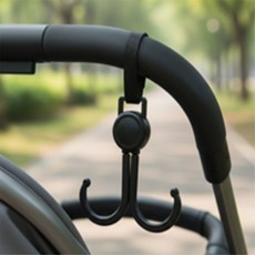 차량용 헤드레스트행거 2구 장바구니걸이 가방걸이 차량용품, 1개