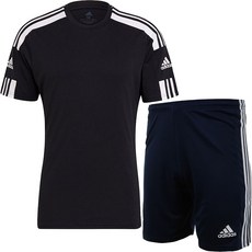 아디다스 기능성 반팔티 반바지 운동복 세트 SQ21 남여공용 트레이닝복 + ALS 마스크