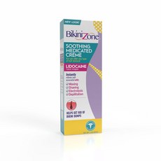 비키니존 애프터셰이브 크림 1oz 제모용품 바디케어, 박하향, 1온스 (1팩)