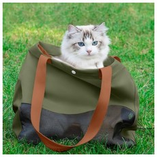 인마이펫 반려동물 이동가방(카키)