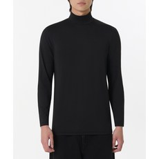 무신사스탠다드 MUSINSA STANDARD [힛탠다드] 맨즈 터틀 넥 티셔츠_이너 웨어 [블랙] MMJUTBZ22-BK 218674