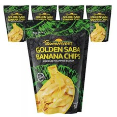 썬하베스트골든사바바나나칩 200g 5봉, 5개