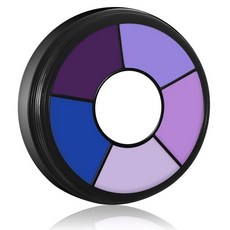 BOBISUKA 페이스 및 바디 페인트 - 비틀-주스 프랑켄슈타인 몬스터 조커 슈렉 코스튬 테마용 6가지 색상 크림 세척 가능한 혼합하기 쉽고 높은 색소 오래 지속됨, 05 Ursula Makeup