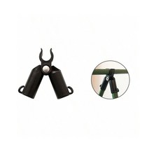 20pcs 정원 플라스틱 지원 클램프 식물 프레임 Accesso에 고정 극 브래킷 연결된 등반 금속 코팅, A 0pcs