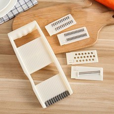多功能切絲切片器 5件裝, 無規格 組合套裝 - 5件裝一套, 1個