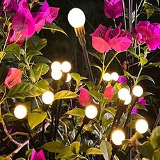 G.L.S 6구 LED 태양광 반딧불 정원등 카페야외조명