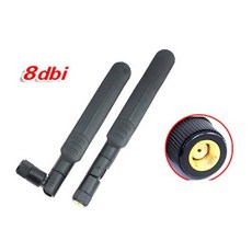 4G 5G 8G 주파수 10DBI 듀얼 WIF 안테나 WIFI 8DBI, 1) 8DB inner hole, 1개