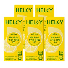 헬씨 원데이 유기농 레몬즙 100, 20g, 70개
