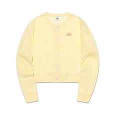 [백화점 홈쇼핑 정품] Lee 키즈 트위치 로고 가디건 옐로우 LK2502CD70YL