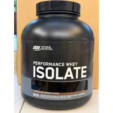 ON⟫OPTIMUM NUTRITION⟫PERFORMANCE WHEY ISOLATE⟫巧克力奶昔口味⟫1.9公斤, 1個, 貨運宅配