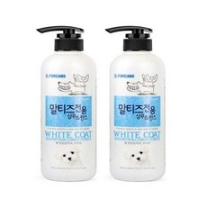 포켄스 말티즈 전용 샴푸 & 린스, 2개, 550ml