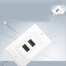 HDMI 월 플레이트 HDMI F 2Port WALL PLATE NA801