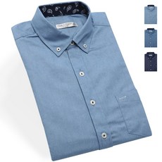 후앙스 크리스챤 데님 스타일 드레스셔츠 ACLST3082