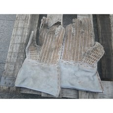 미군 절단 방지장갑 USED 작업용장갑 세무장갑 절단방지장갑 철심장갑 철조망작업 - 하자제품, USED 장기간보관녹오염얼룩있는제품, 1개